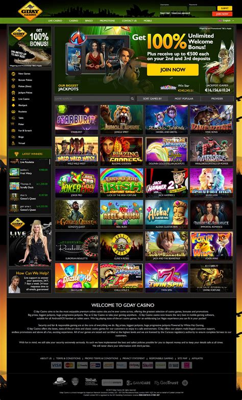 Gday casino download